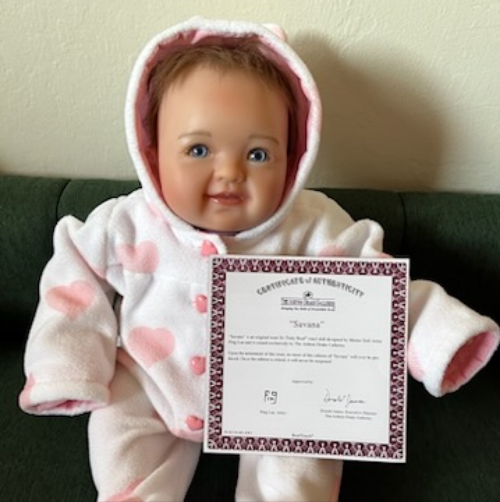 The Ashton-Drake Galleries Baby Doll "Savana"